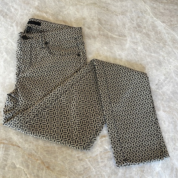 GENETIC Black and Gold Pants - Patterned Jeans - Patterned Pants - Size 25 - Picture 2 of 11